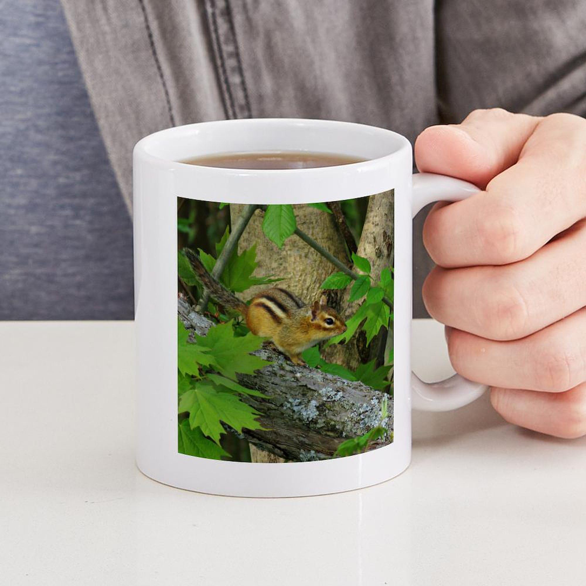 Roaming Chipmunk 11 oz Ceramic Coffee Mug (325 ml) - Perfect for Home, Office & Gifts | CafePress