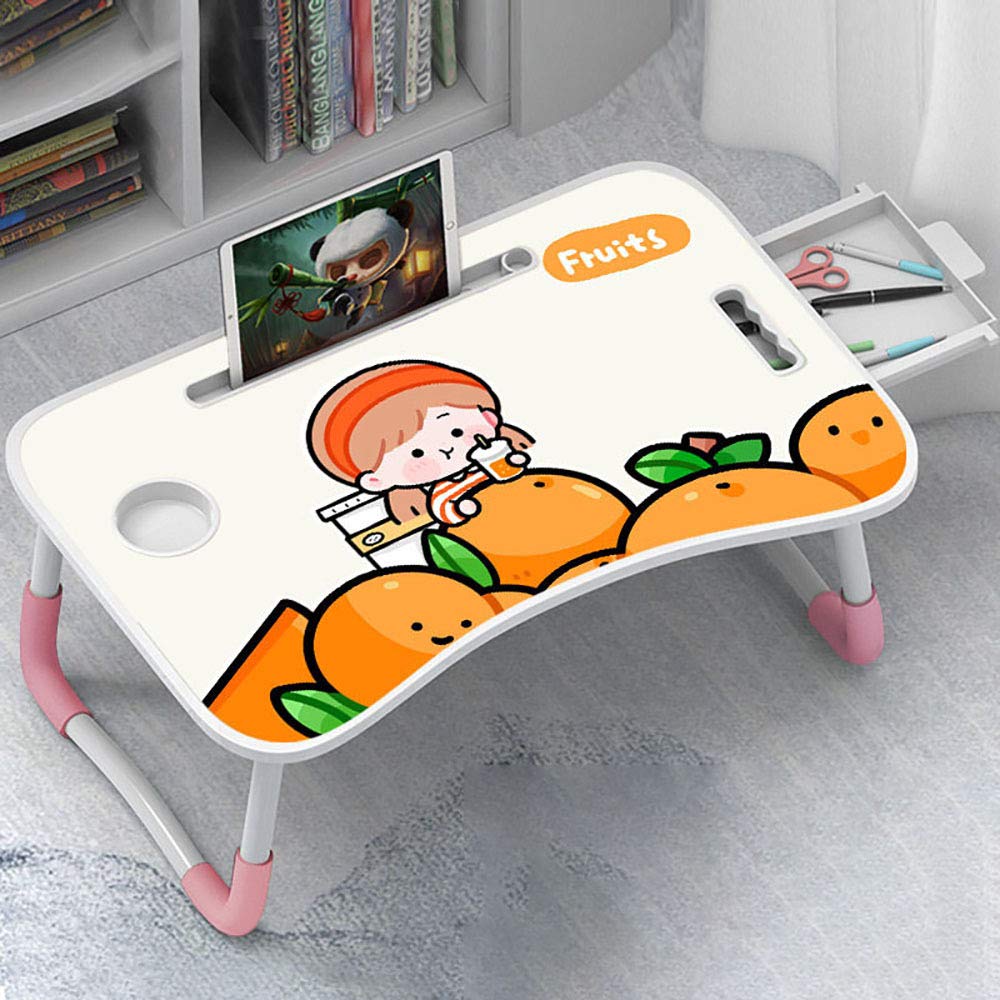 GKZJ Adjustable Laptop Stand Holder - Portable Ergonomic Notebook Riser for Desk, Bed, Sofa - Perfect for Working, Reading, Watching Movies & Eating Breakfast (60 x 40cm) - Ideal for Home Office, Dorm Room & Travel Use