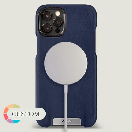 Customizable MagSafe Leather Case for iPhone 12 Pro Max - Premium Grip Protection with Personalization Options - Perfect for Work, Travel & Everyday Use