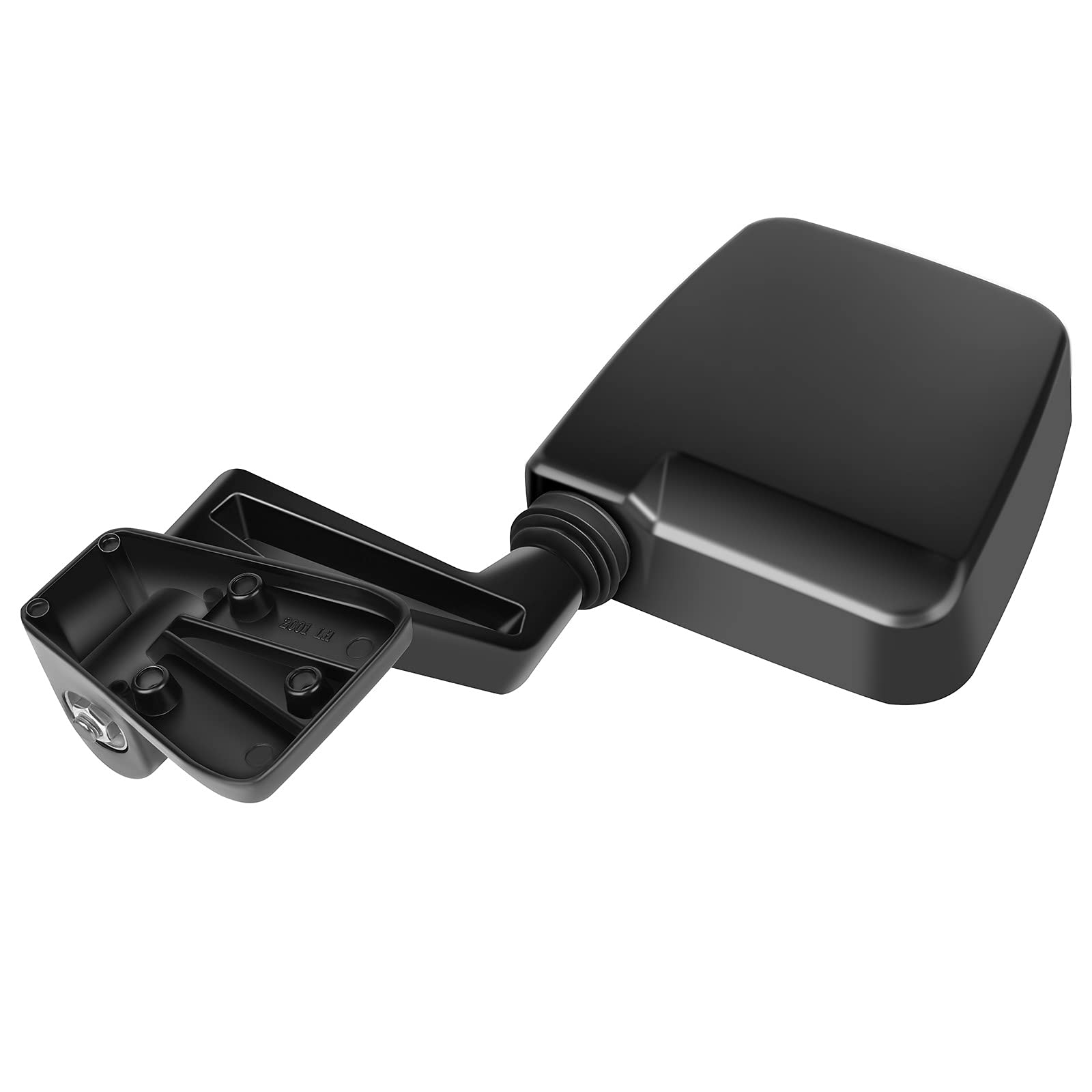 ECCPP Replacement Exterior Mirrors for 1987-1994 Jeep Wrangler with Half Door - Driver Side (Part# 55027208) | Compatible with 1995, 1997-2002 Models | Durable Auto Parts for Off-Roading & Daily Driving