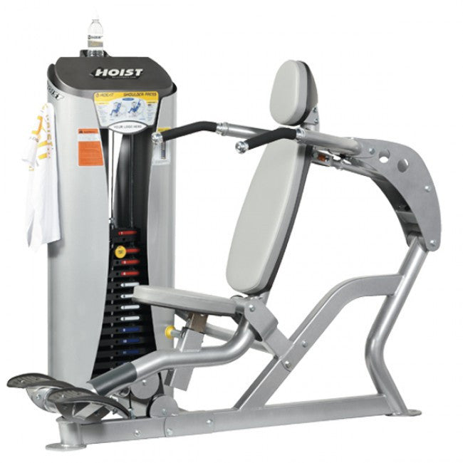 Hoist Roc It RS 1501 Shoulder Press Machine - Commercial Gym Strength Equipment for Home & Fitness Studios | Perfect for Shoulder Workouts, Muscle Building & Strength Training