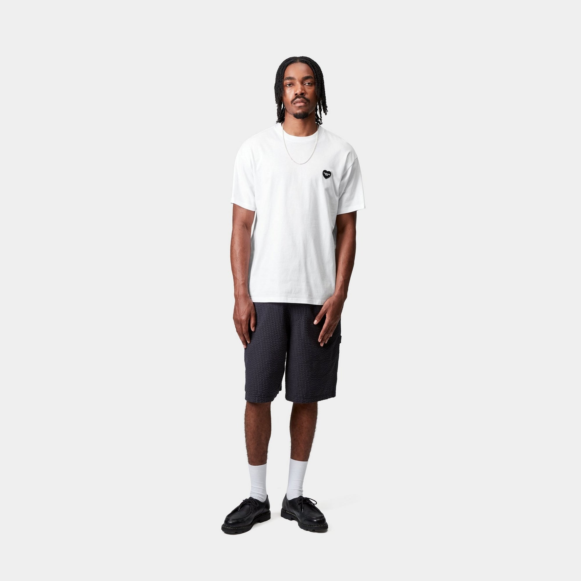 Heart II Hartt T-Shirt for Women - Soft Cotton Crewneck Tee - Casual Comfort Fit - White - Perfect for Everyday Wear, Workouts & Outings