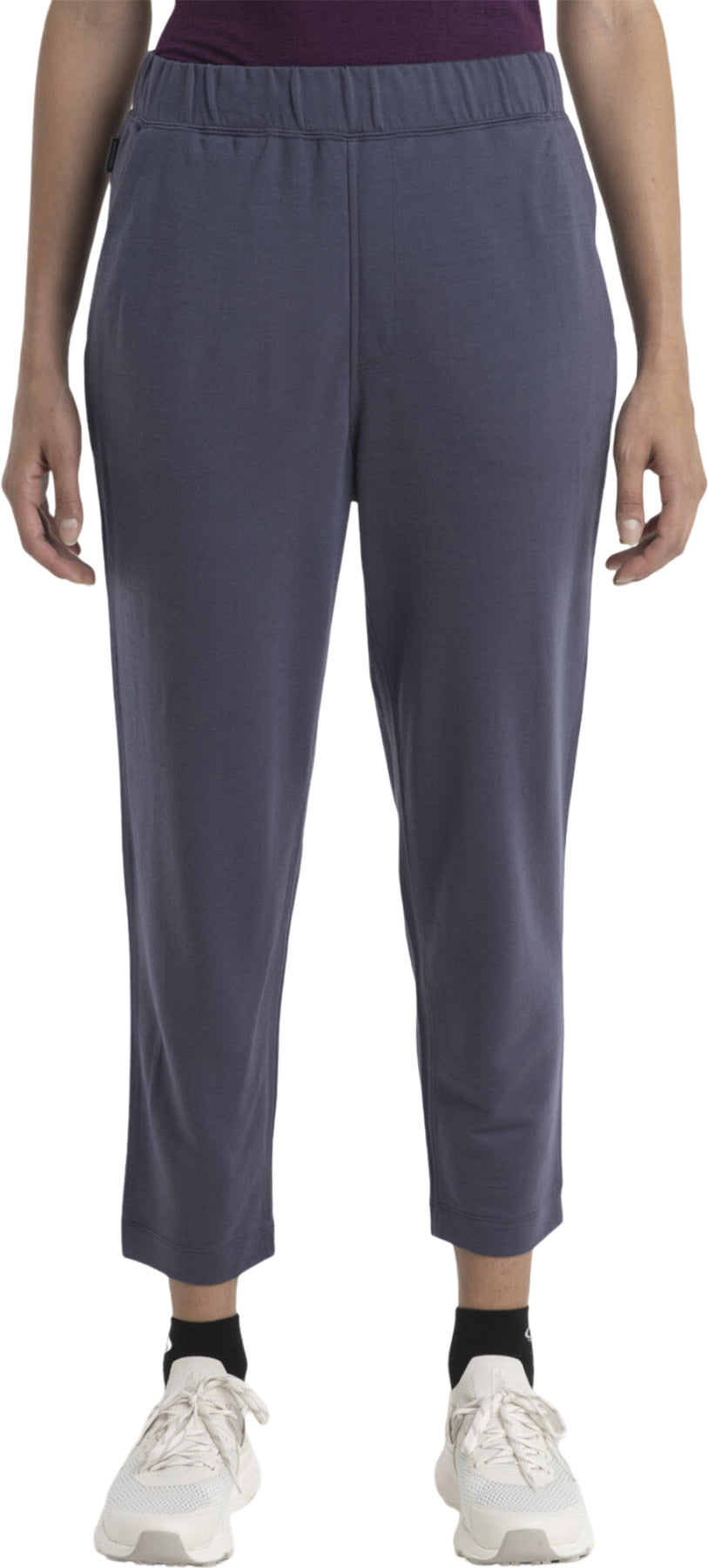 200 Crush Merino Blend Women's Ankle Pants - Soft & Stretchy Comfort for Work, Travel & Casual Wear