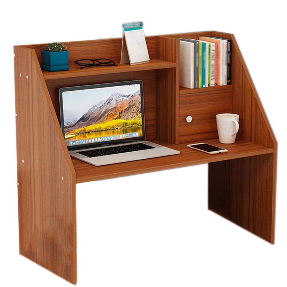 Foldable Computer Desk for Small Spaces - Portable Laptop Desk for College Dorm, Bunk Bed & Home Office - Compact Study Table (31.5