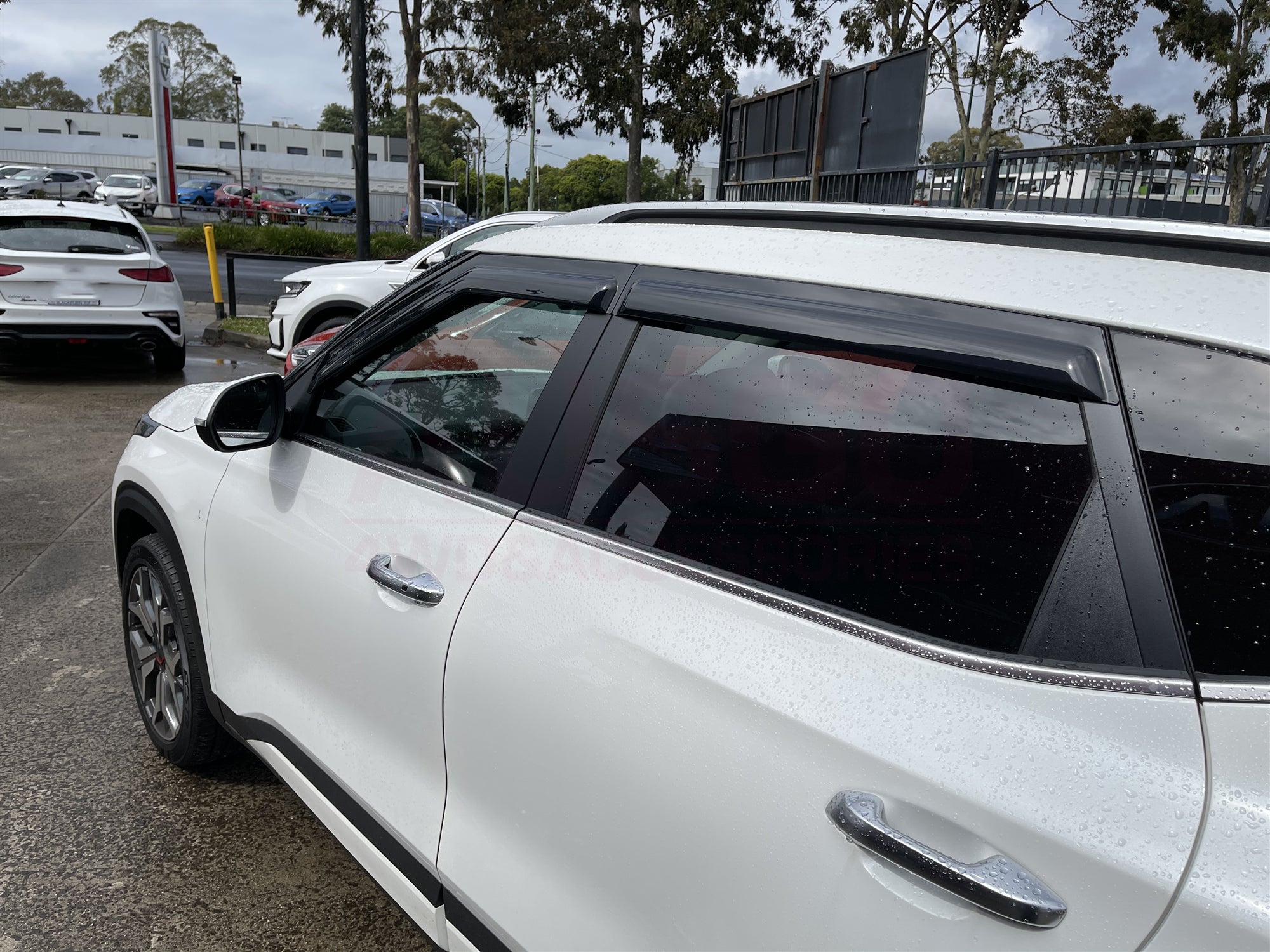 Premium Weather Shields for KIA Seltos SP2 Series (2019-Present) - Durable Rain Guards & Window Deflectors for All-Weather Protection & Enhanced Style
