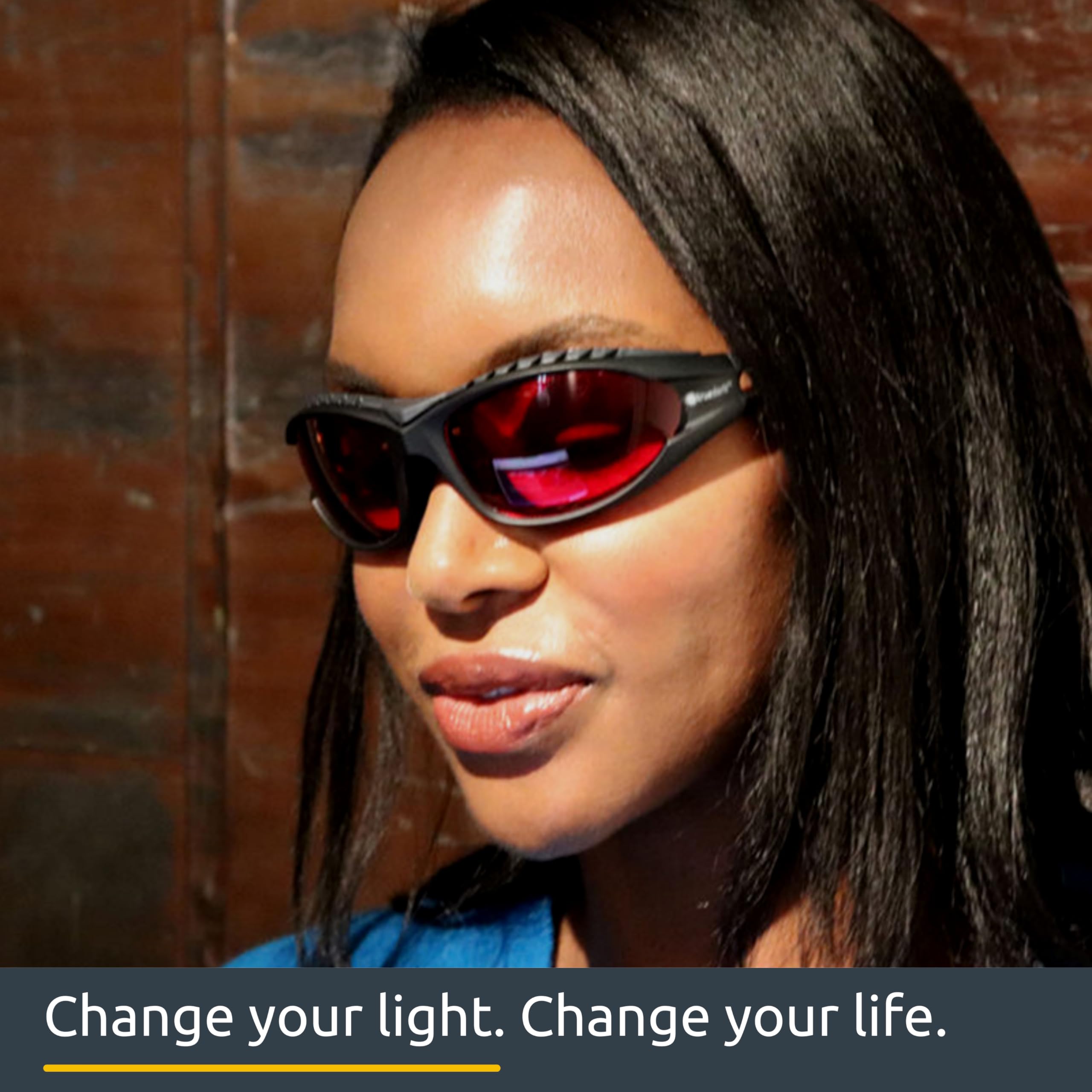 TrueDark Twilights Classic Blue Light Blocking Glasses for Men & Women - Reduce Eye Strain & UV Glare, Improve Sleep - Perfect for Computer Work, Gaming, Watching TV & Phone Use - Anti-Blue Light Eyewear by Dave Asprey