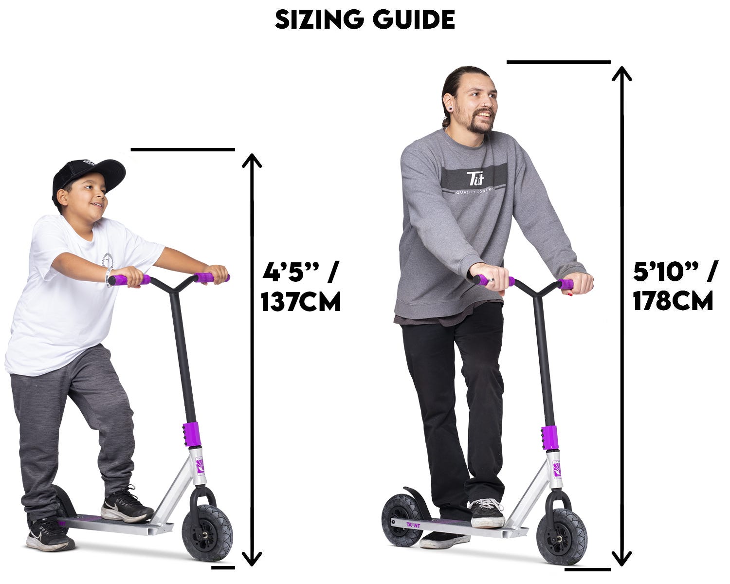 Invert Supreme Taunt Pro Dirt Scooter - High Performance Off-Road Scooter for Kids & Adults - Perfect for BMX Tracks, Dirt Trails & Backyard Stunts