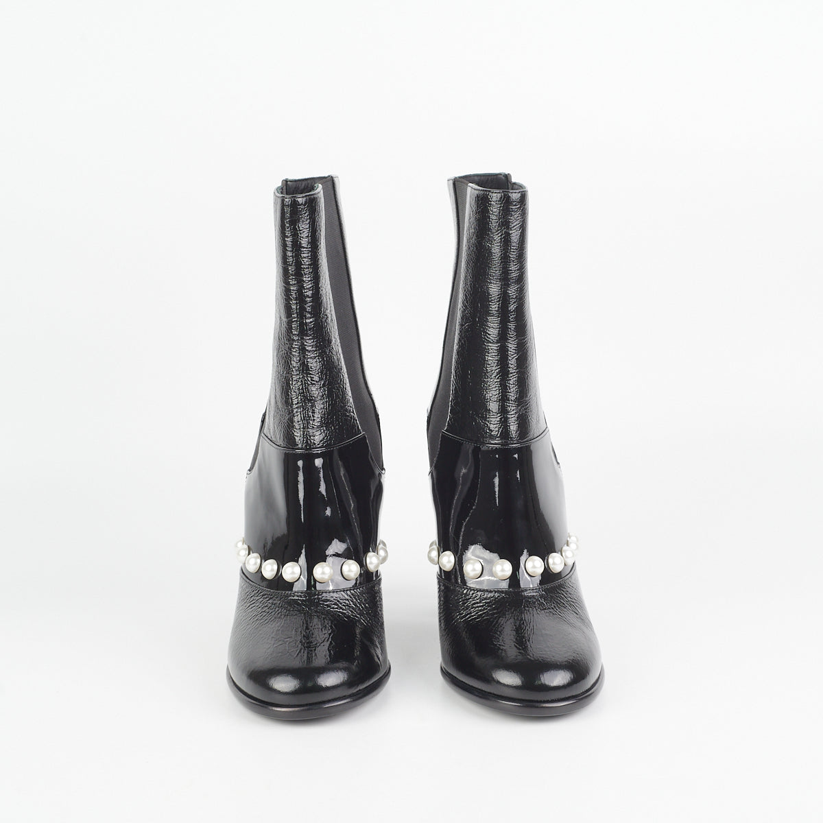 Chanel Black Leather Ankle Boots for Women - Stylish & Comfortable for Casual Outings & Evening Events