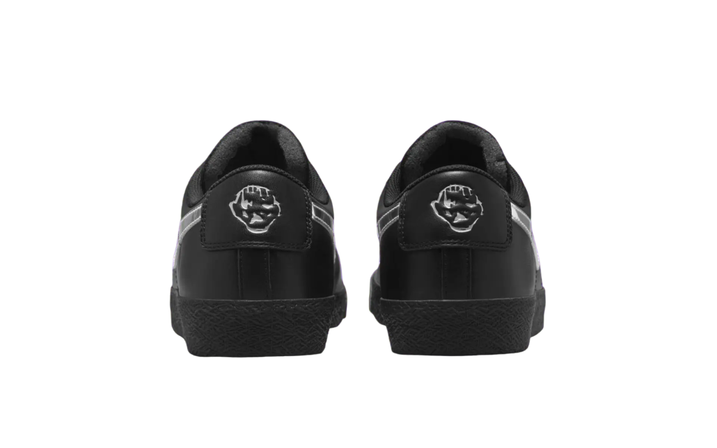 Nike SB x Dancer Blazer Low Sneakers - Men's Black/Black Metallic Silver Skateboarding Shoes | Perfect for Streetwear, Skateboarding & Casual Fashion