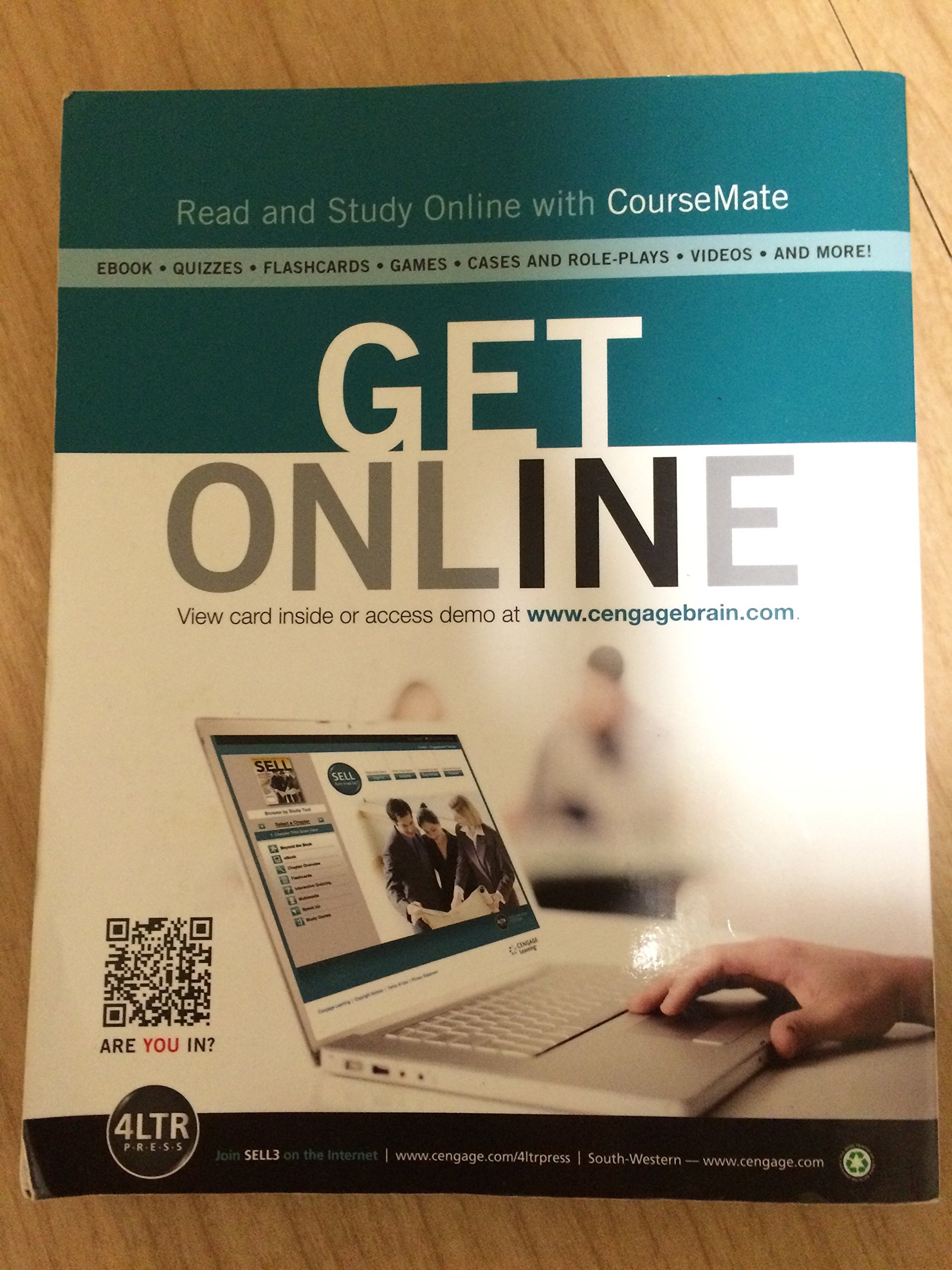 SELL (with CourseMate Printed Access Card) - Engaging 4LTR Press Marketing Textbook | Perfect for College Students & Marketing Professionals