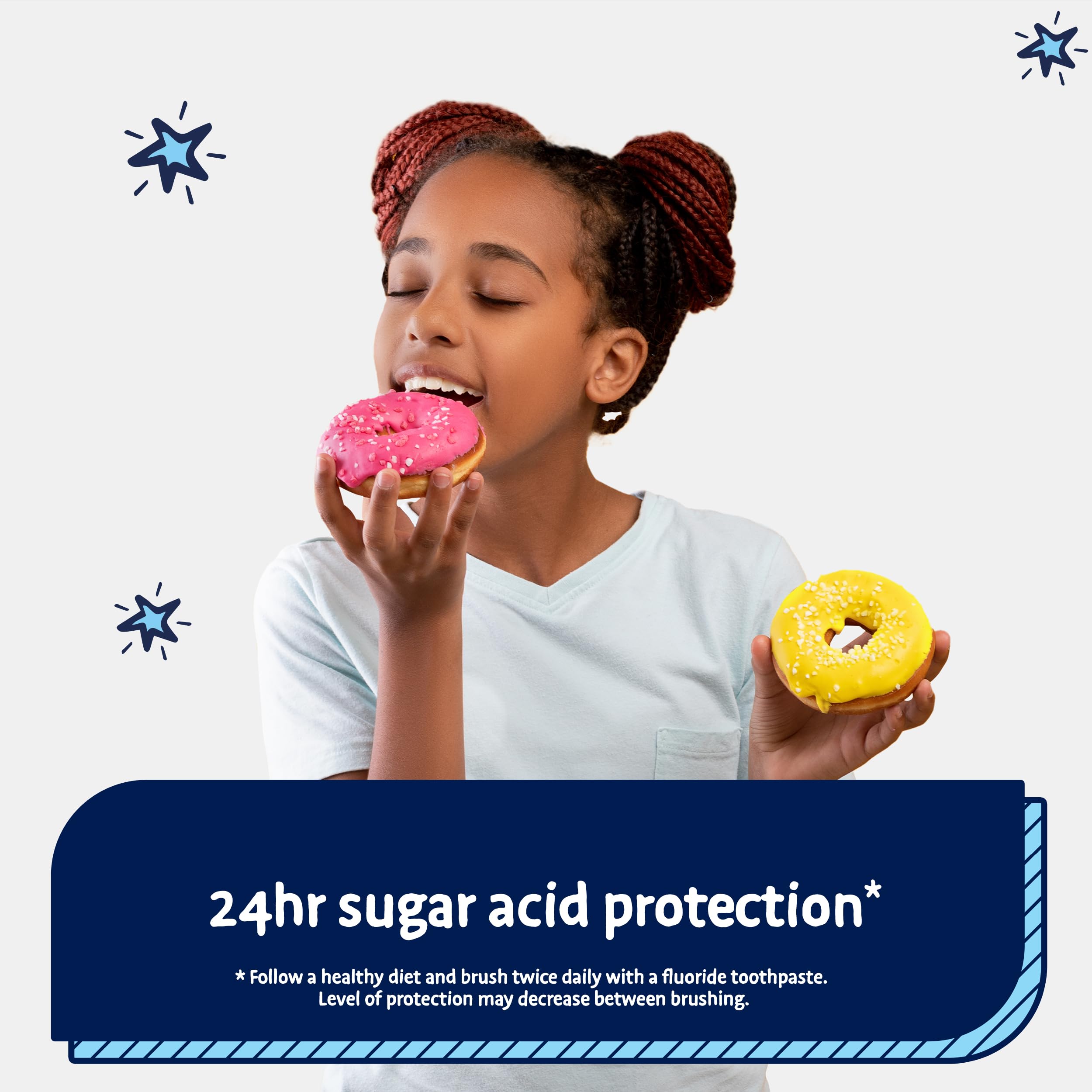 Aquafresh Advance 9-12 Kids Toothpaste for Big Kids - Lasting Protection for New Permanent Teeth, 75ml Tube - Gentle Fluoride Toothpaste for Tweens Transitioning to Adult Teeth | Perfect for School & Sleepovers