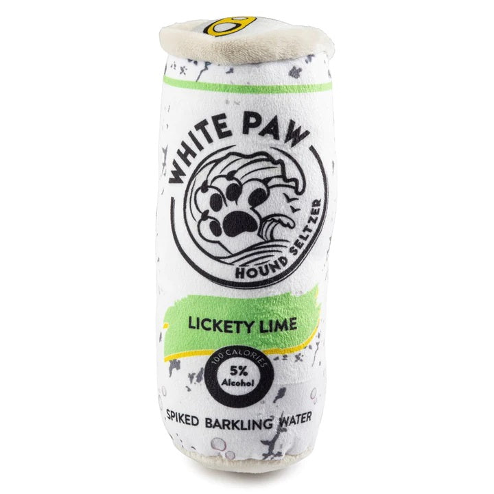 White Paw Spiked Barkling Water Plush Dog Toy - Durable & Safe Chew Toy for Small & Medium Dogs - Perfect for Playtime, Training & Teething Relief