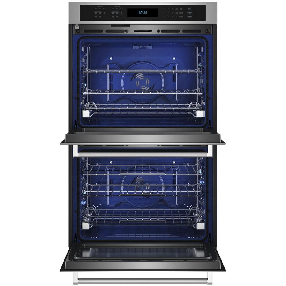 KitchenAid 30-Inch Built-In Electric Wall Oven with 10 cu. ft. Capacity & Air Fry Function - Perfect for Baking, Roasting, and Air Frying in Modern Kitchens (Model KOED530PPS)