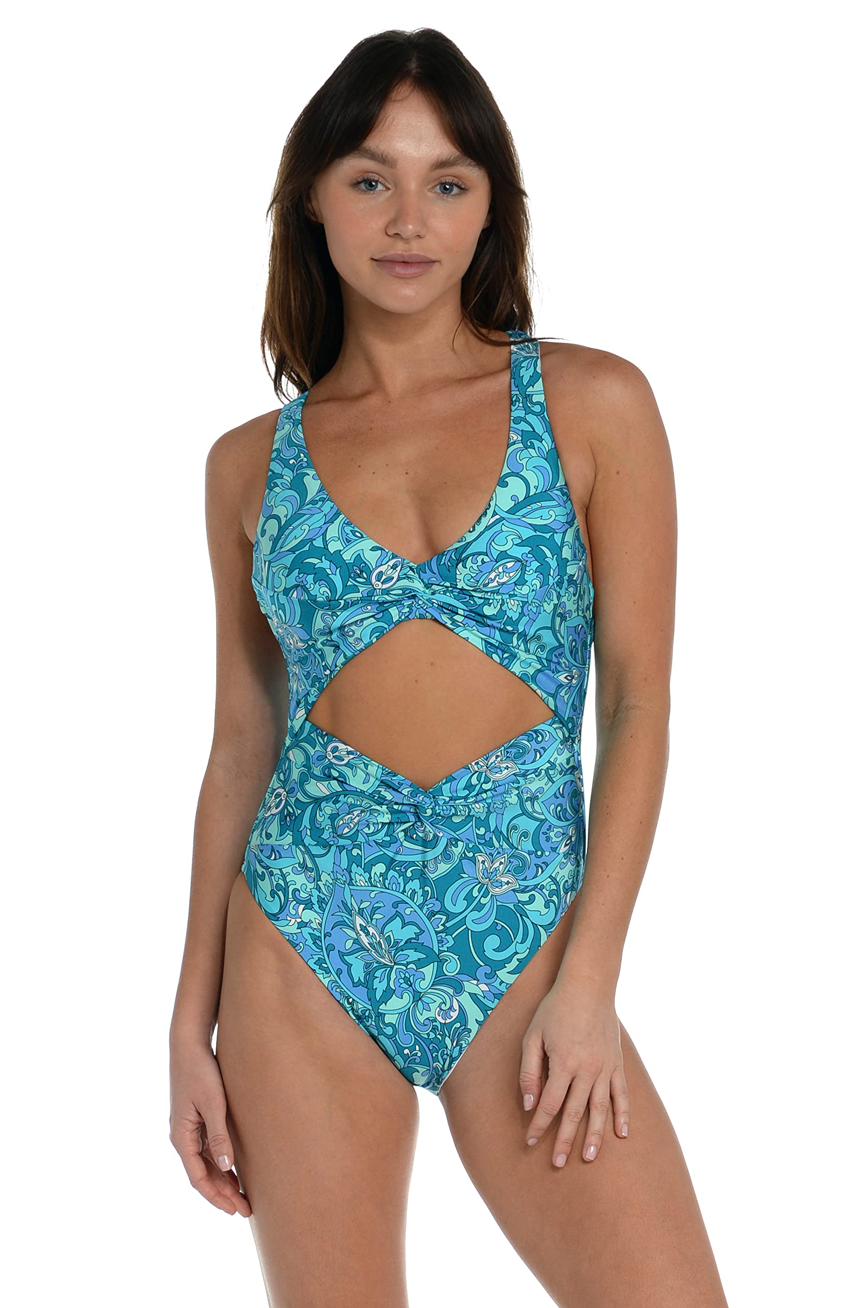 Sunshine 79 Women's One Piece Swimsuit - Over The Shoulder Bathing Suit for Swimming, Beach & Pool | Comfortable & Stylish Swimwear