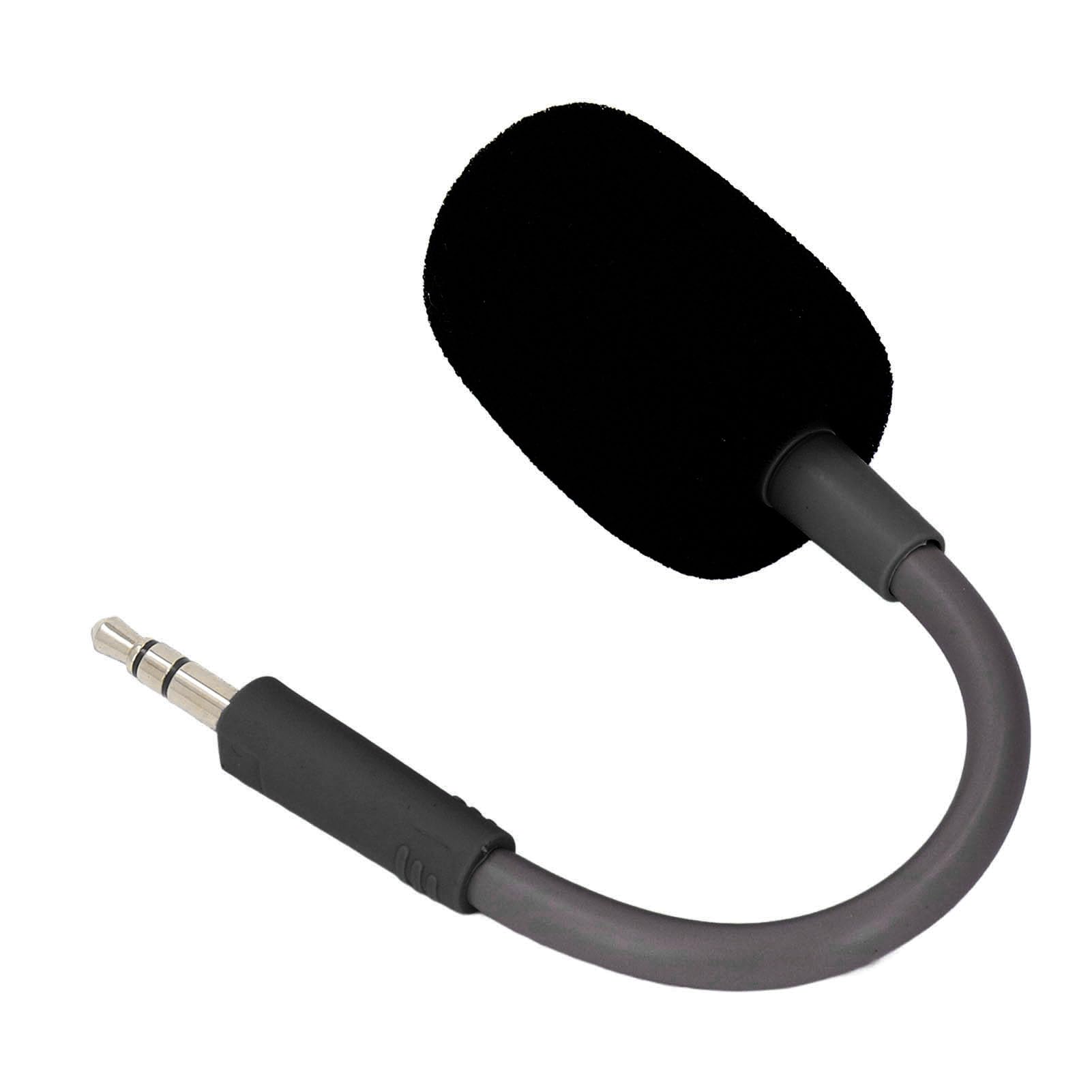 Yunseity Wireless Gaming Headset Microphone Replacement - 3.5mm Plug with OFC Core for PC, PS4, PS5, Xbox - Noise Cancelling Mic for Streaming, Gaming, Online Meetings (Black)