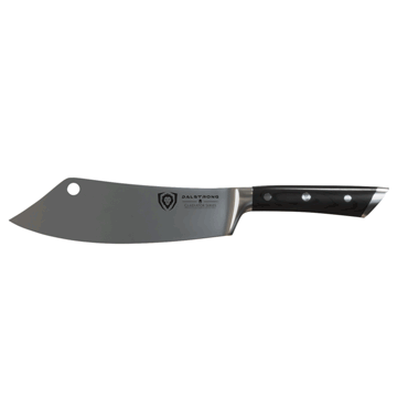 Dalstrong Gladiator Series Crixus 8-Inch Cleaver Hybrid & Chef's Knife - High Carbon German Steel - Professional Kitchen Knife for Meat, Vegetables & Food Prep