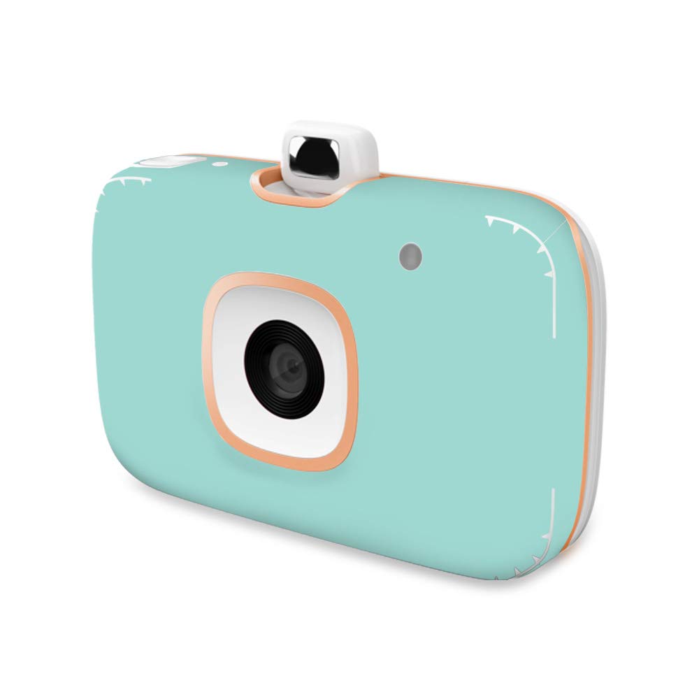 MightySkins Vinyl Decal Wrap Cover Compatible with HP Sprocket 2-in-1 Photo Printer | Protective & Durable Skin in Solid Seafoam | Easy to Apply & Remove | Made in USA | Perfect for Home, Office & Travel Use
