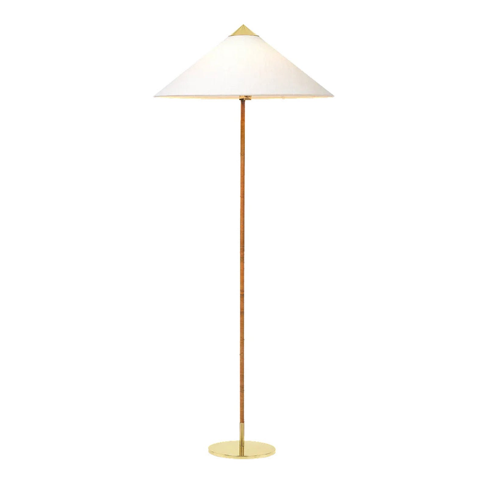Modern Chinese Hat Floor Lamp - Stylish Rattan Shade for Living Room, Bedroom & Office Decor - Perfect for Cozy Ambiance and Reading Nook Lighting