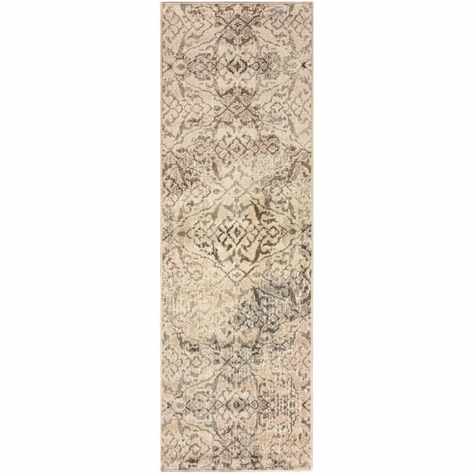Premium Corbin Damask Traditional Indoor Area Rug - Soft & Durable Non-Slip Living Room Carpet for Home Decor | Perfect for Bedroom, Dining Room & Office