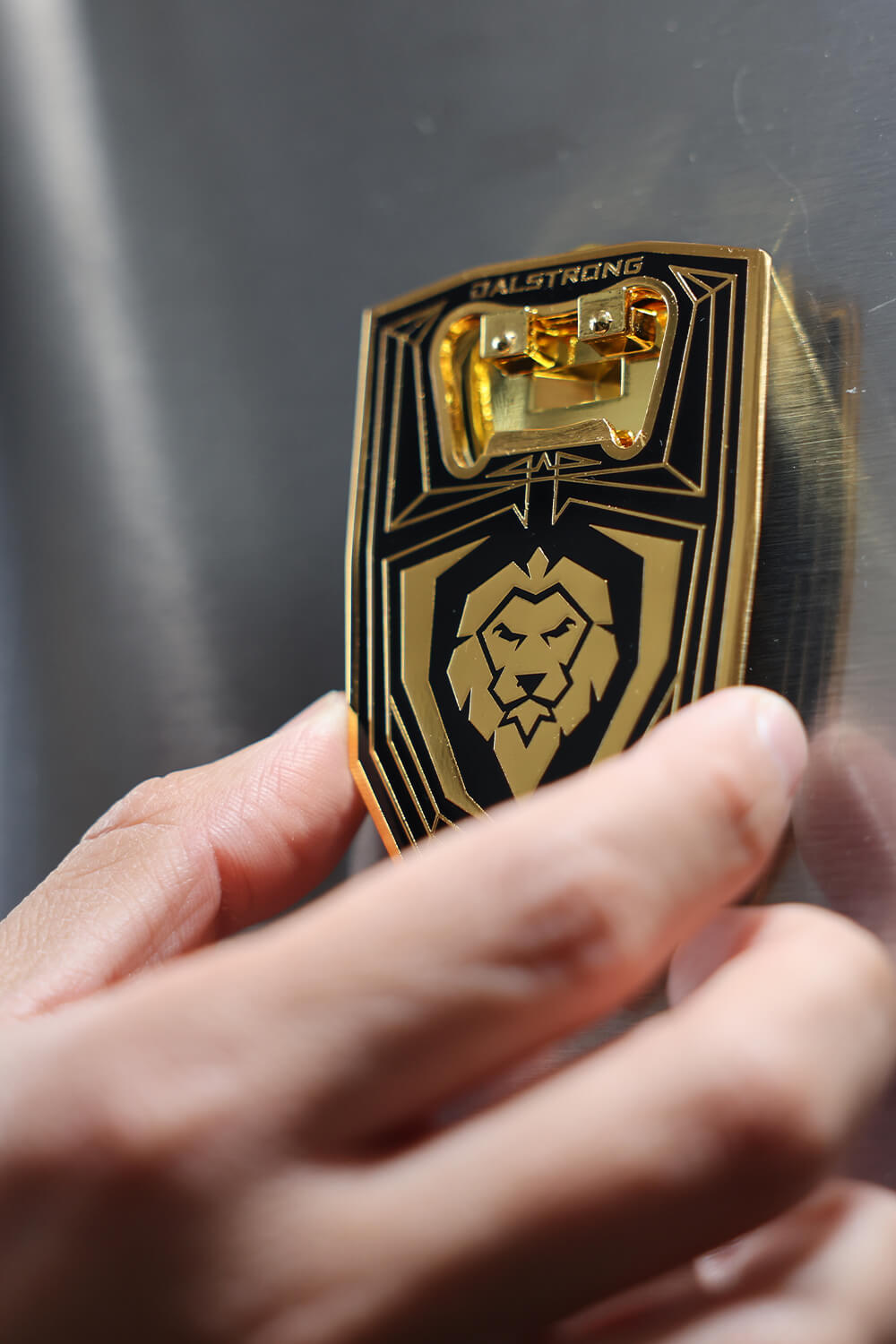 Premium Gold Bottle Opener - Heavy Duty Bar Tool for Beer, Soda & Wine - Dalstrong © - Perfect for Parties, BBQs & Home Bars