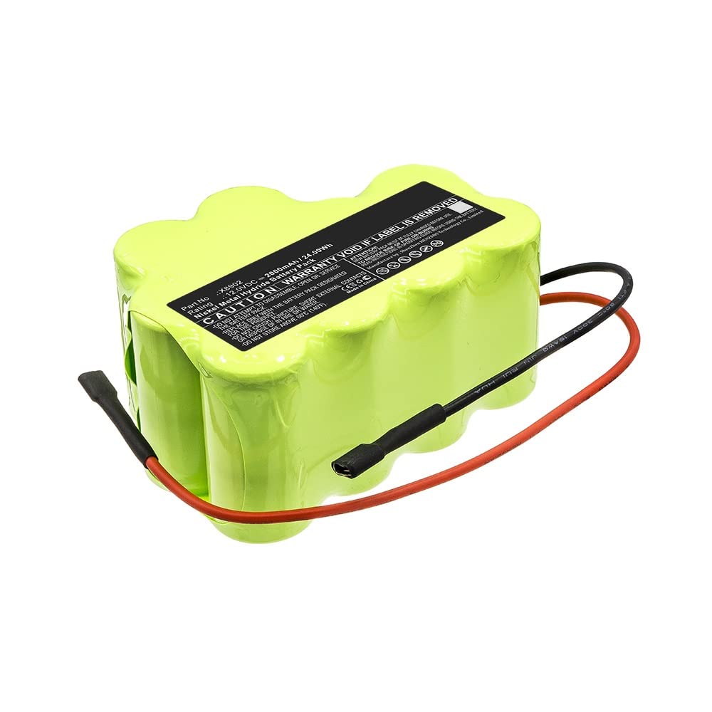 Synergy Digital Replacement Vacuum Cleaner Battery for Shark X8902 - 12V 2000mAh Ni-MH Battery Pack | Perfect for Home Cleaning, Pet Hair Removal & Car Detailing