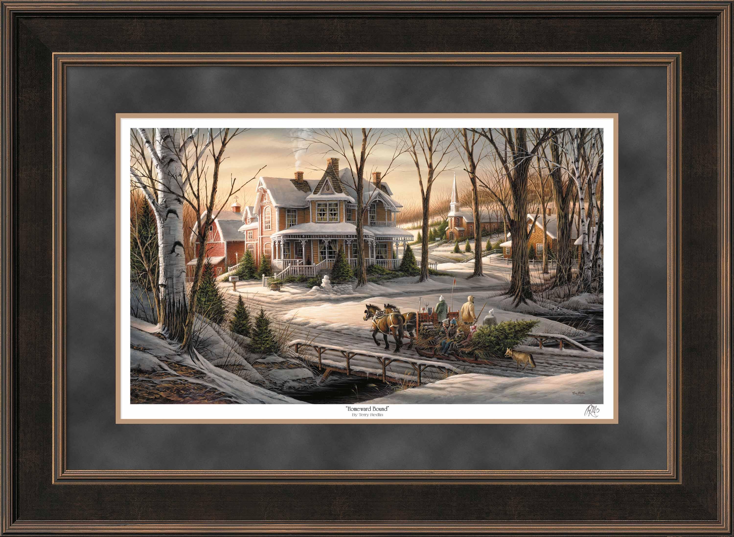 Homeward Bound Signed Print - Authentic Hand-Signed Artwork for Home Decor & Gift Giving | Perfect for Living Rooms, Offices & Collectors