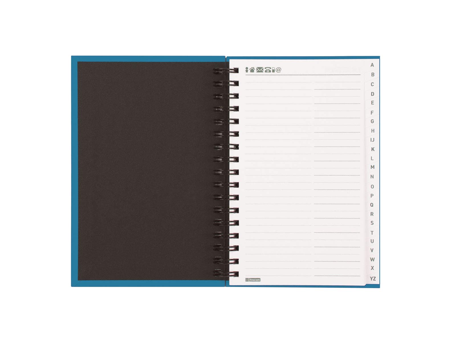 Blue Phone Book - Durable & Stylish Phone Organizer for Home, Office, and Travel | Perfect for Keeping Contacts, Notes, and Important Numbers Handy