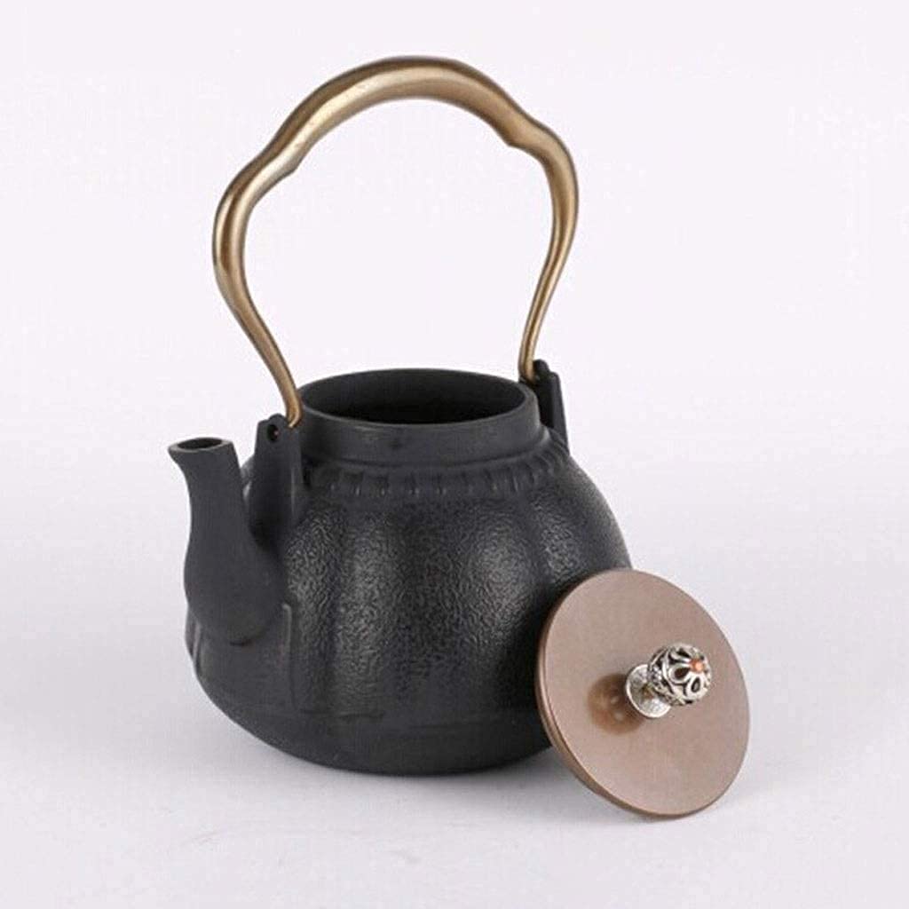 Premium Japanese Cast Iron Teapot with Infuser - 1.1L Tetsubin Tea Kettle for Loose Leaf Tea, Stovetop Safe Traditional Iron Teapot - Perfect for Tea Ceremonies, Home Brewing & Gift Giving
