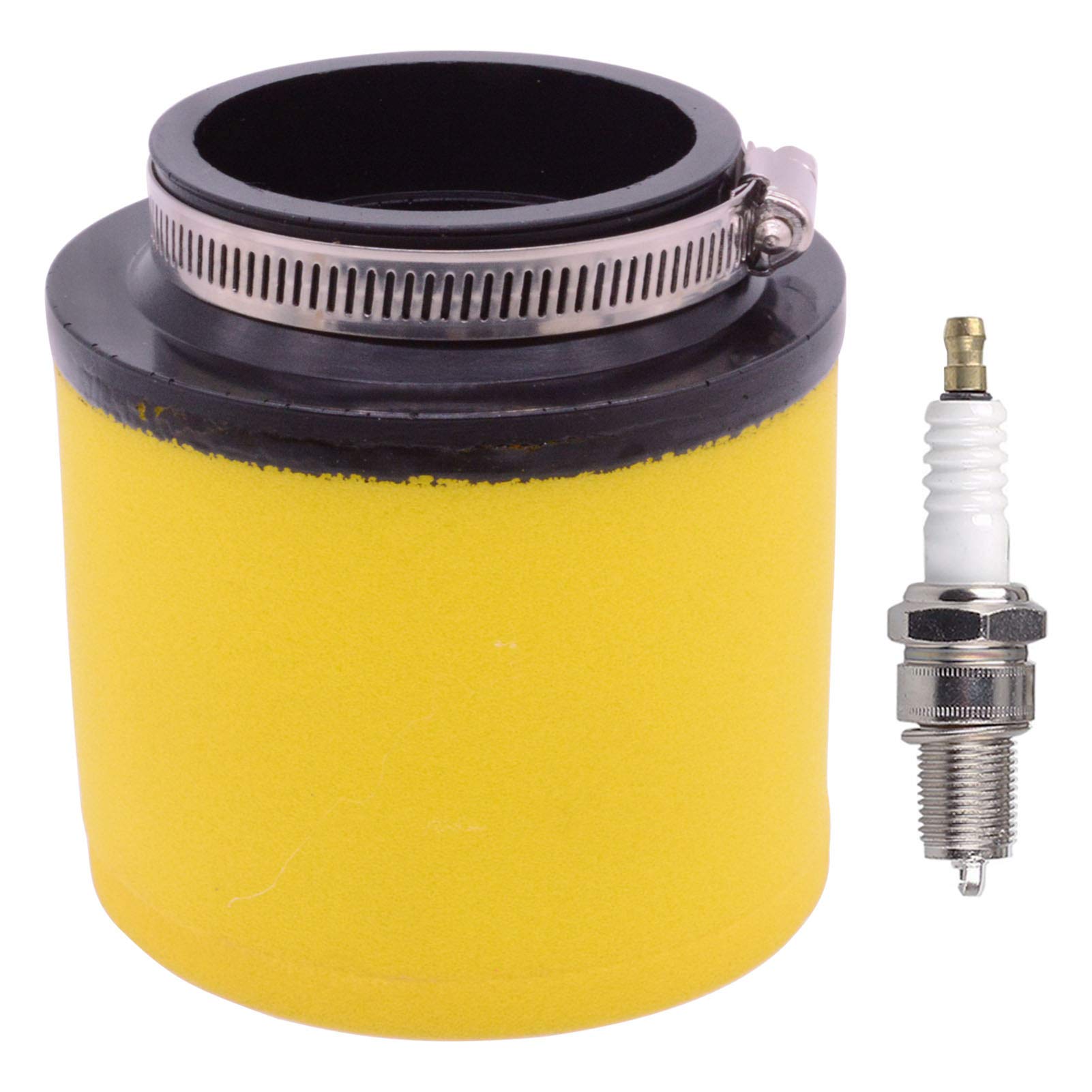 High-Performance Dual Stage Air Filter & Spark Plug Kit for Arctic Cat 375/400/454/500 ATV - Enhanced Engine Protection & Performance for Off-Road Adventures