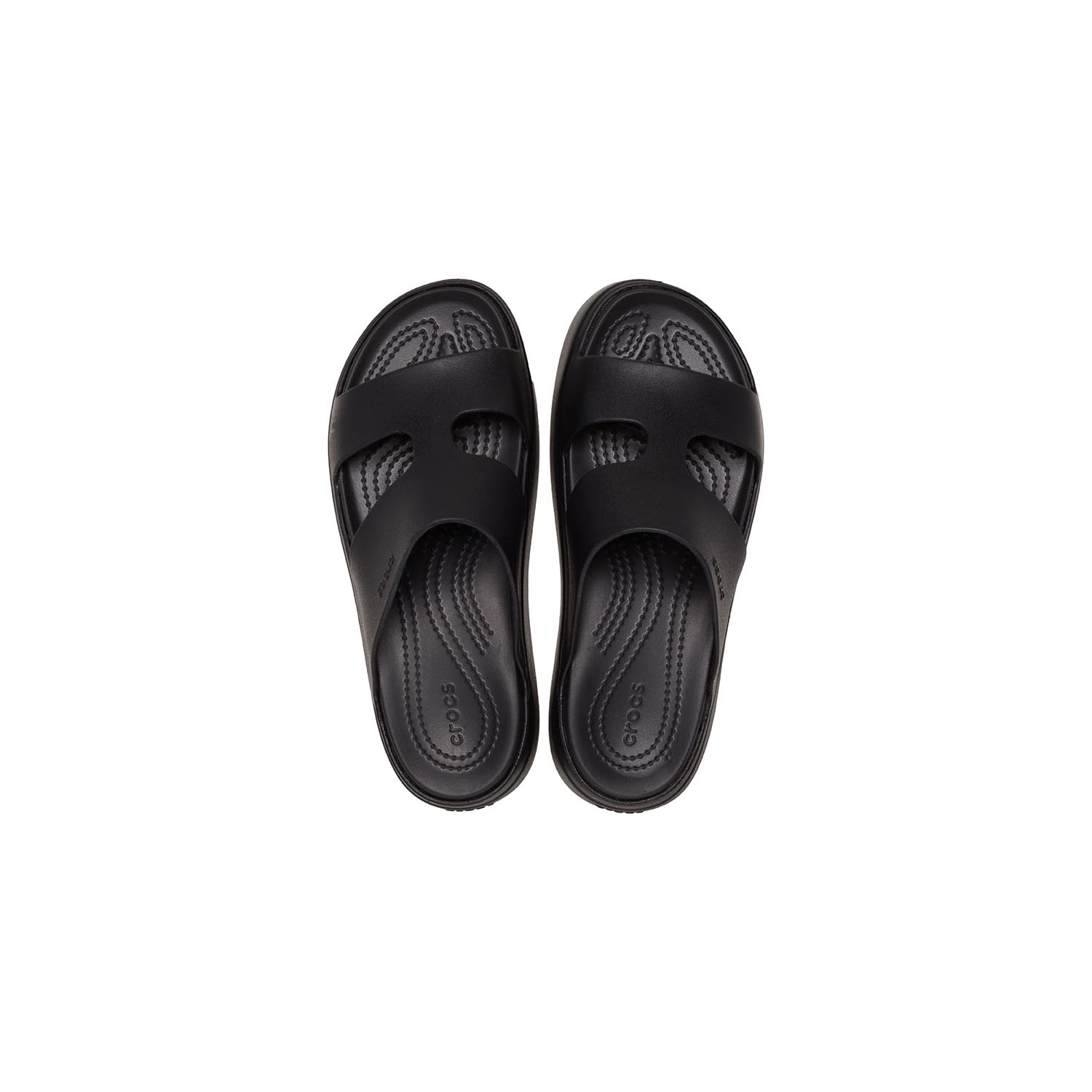 Crocs Getaway Platform H-Strap Wedge Sandals for Women - Comfortable Summer Beach Shoes for Walking, Travel & Outdoor Activities