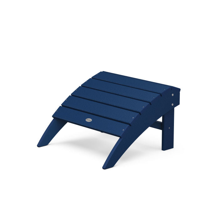 POLYWOOD Vineyard Adirondack Ottoman - Outdoor Patio Furniture, Weather-Resistant, Durable Plastic Wood - Perfect for Garden, Poolside & Backyard Relaxation