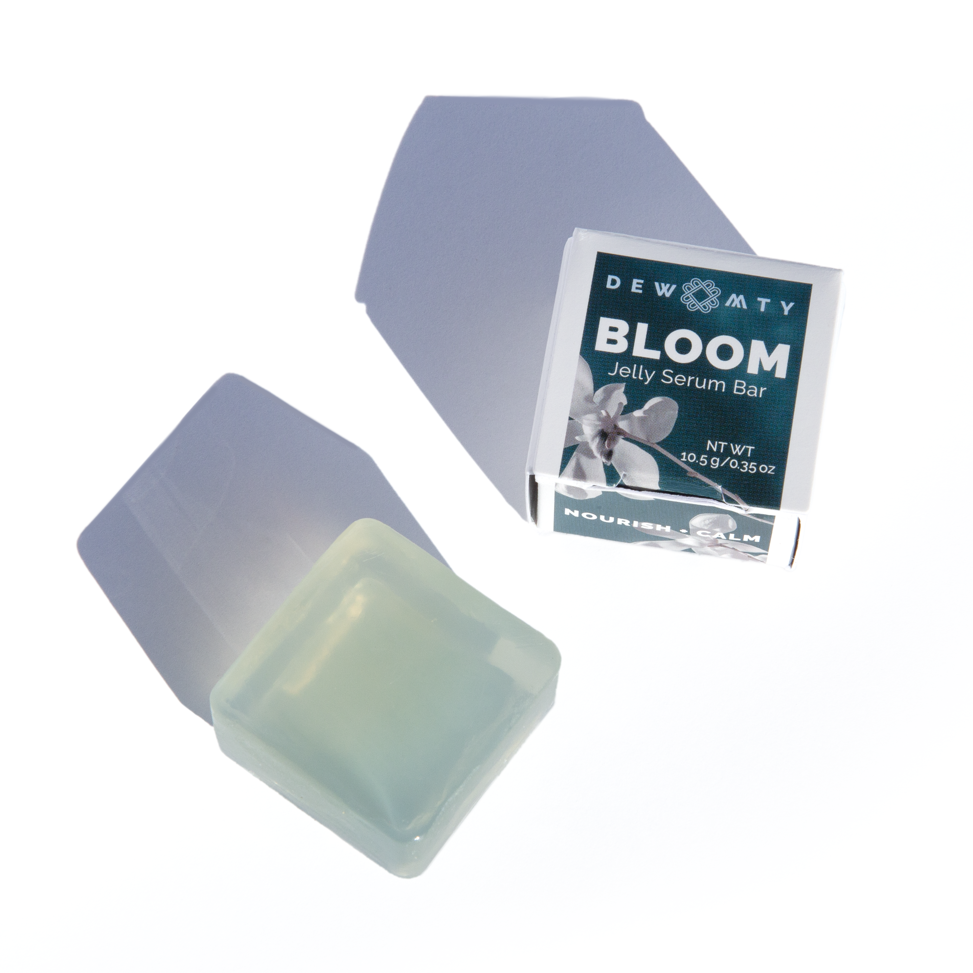 BLOOM JELLY SERUM BAR REFILL - Hydrating Facial Moisturizer for Glowing Skin | Perfect for Night Routine & Travel Skincare