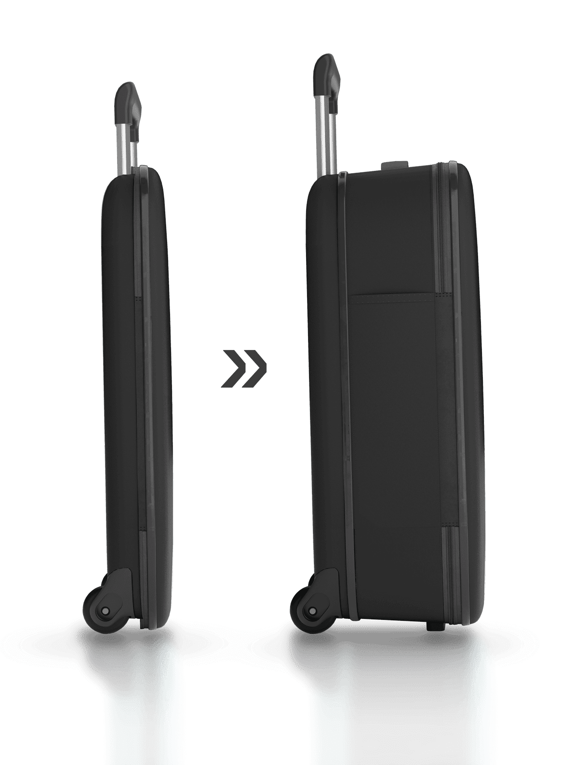 Rollink Flex Vega Collapsible Carry On Luggage - Lightweight Expandable Suitcase for Air Travel, Business Trips & Weekend Getaways