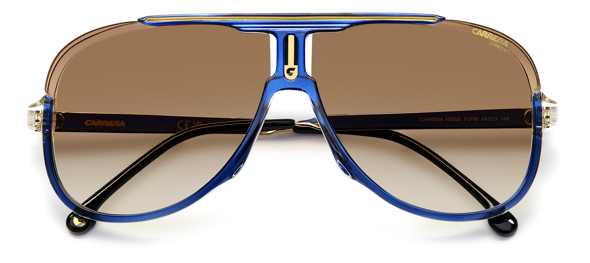 Carrera 1059 S Sunglasses - Polarized UV Protection Sports Sunglasses for Men & Women - Perfect for Running, Cycling, Driving & Outdoor Activities