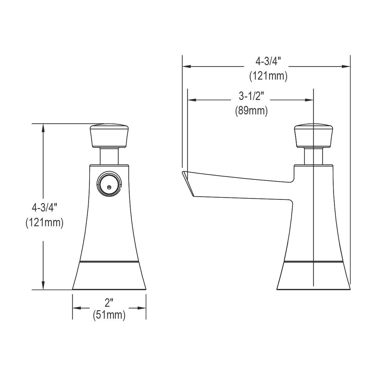 Elkay LK320CR Chrome Commercial Soap Dispenser & Lotion Dispenser - Heavy Duty Touchless for Restaurants, Hospitals, and Public Restrooms