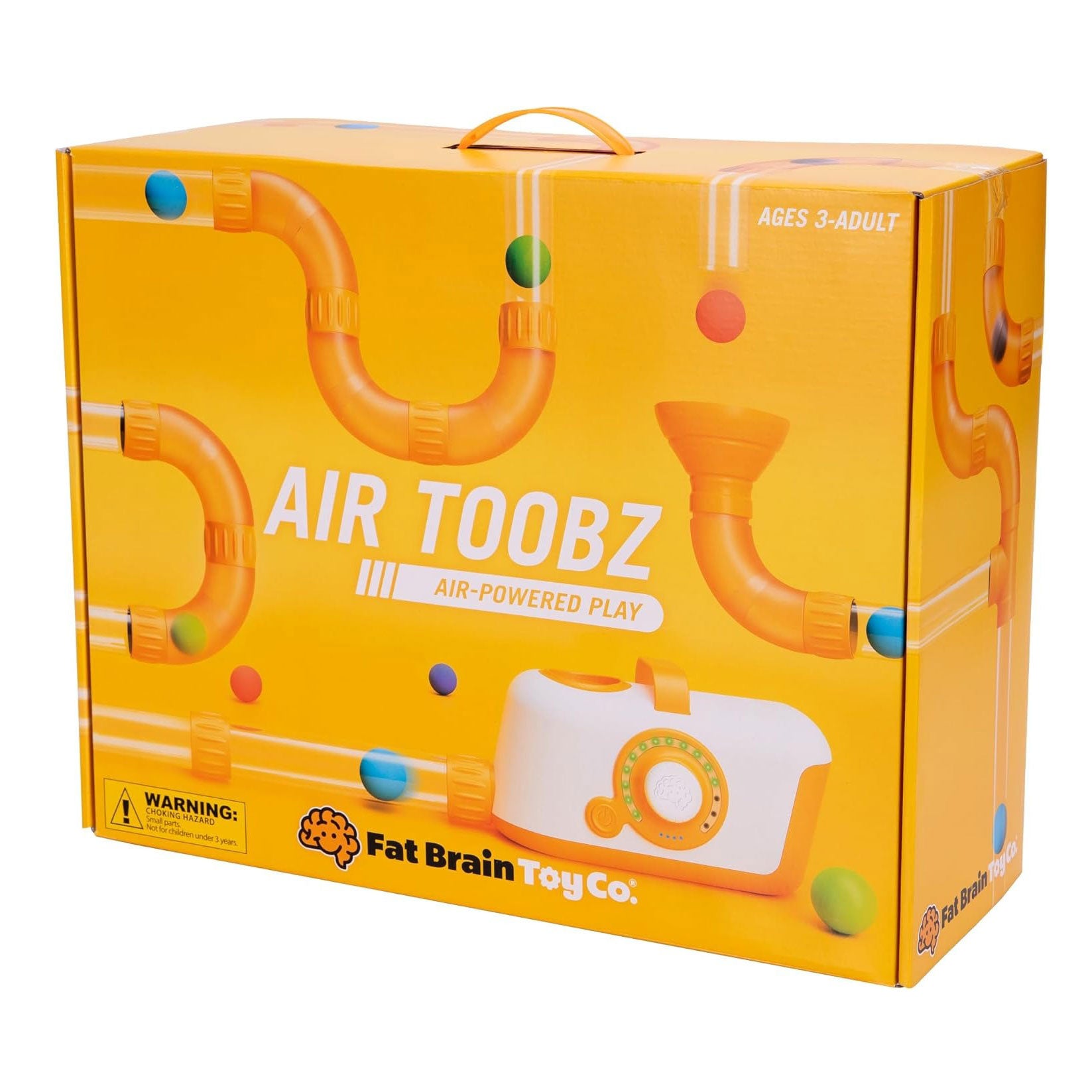 Fat Brain Toys Air Toobz - Fun & Educational Air Flow Science Toy for Kids | Perfect for STEM Learning & Indoor Playtime