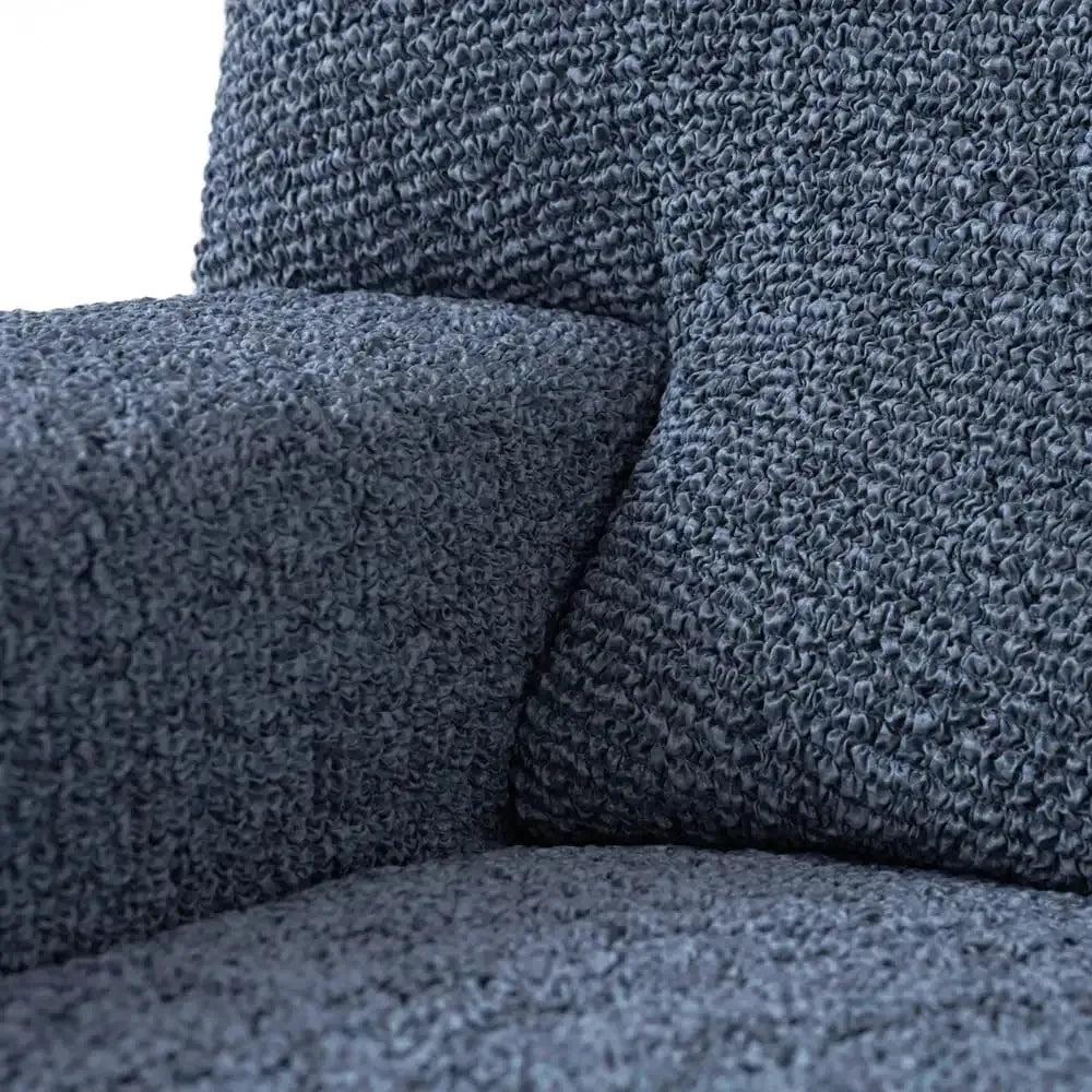 Microfiber Printed Armchair Slipcover - Stretchable Furniture Protector for Living Room, Bedroom & Office - Easy Washable Sofa Cover for Home Decor