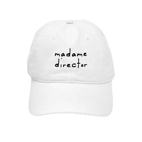 White - Madame Director Cap
