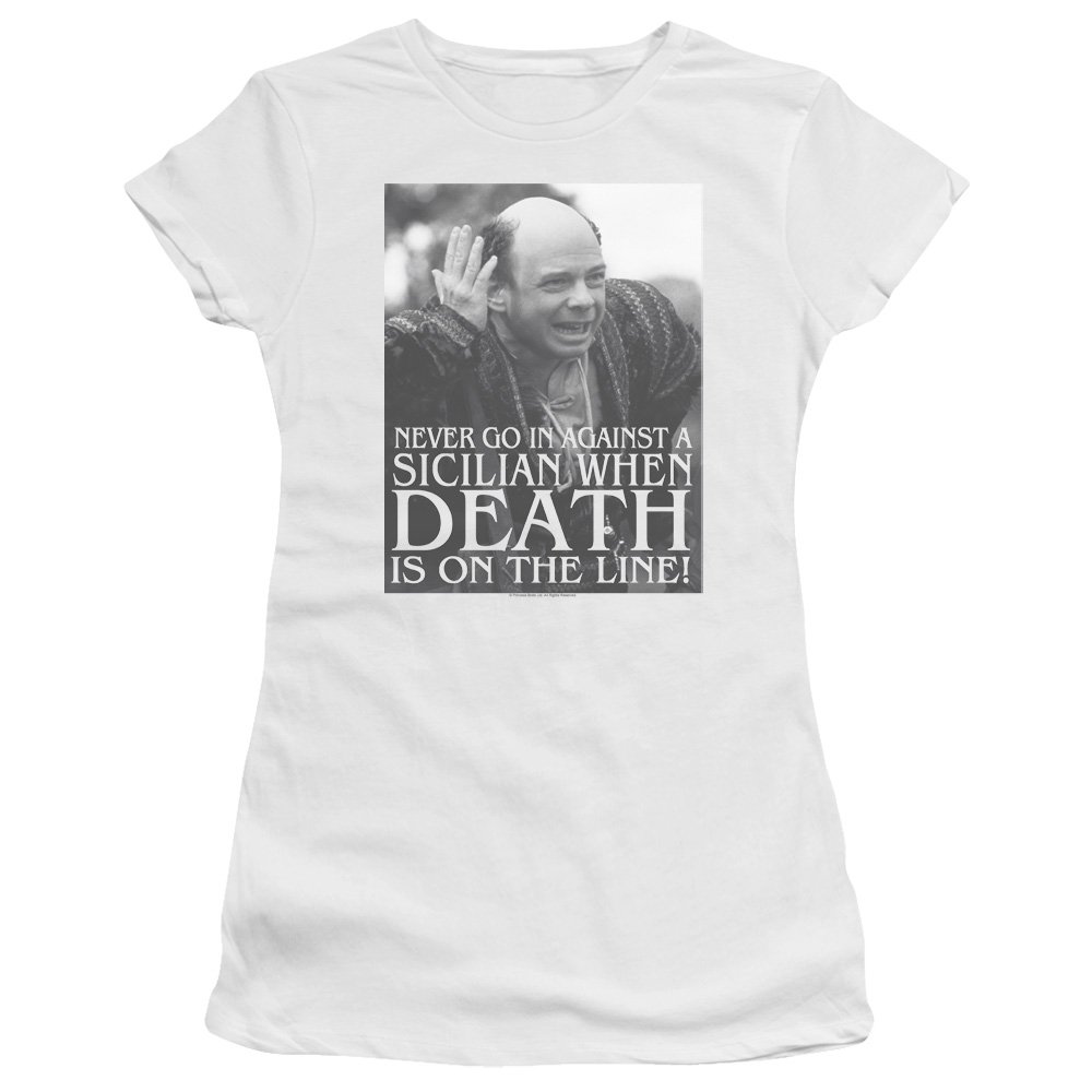 Princess Bride Women's Sicilian T-Shirt | Vintage Movie Quote Tee | Casual Wear & Gift for Fans