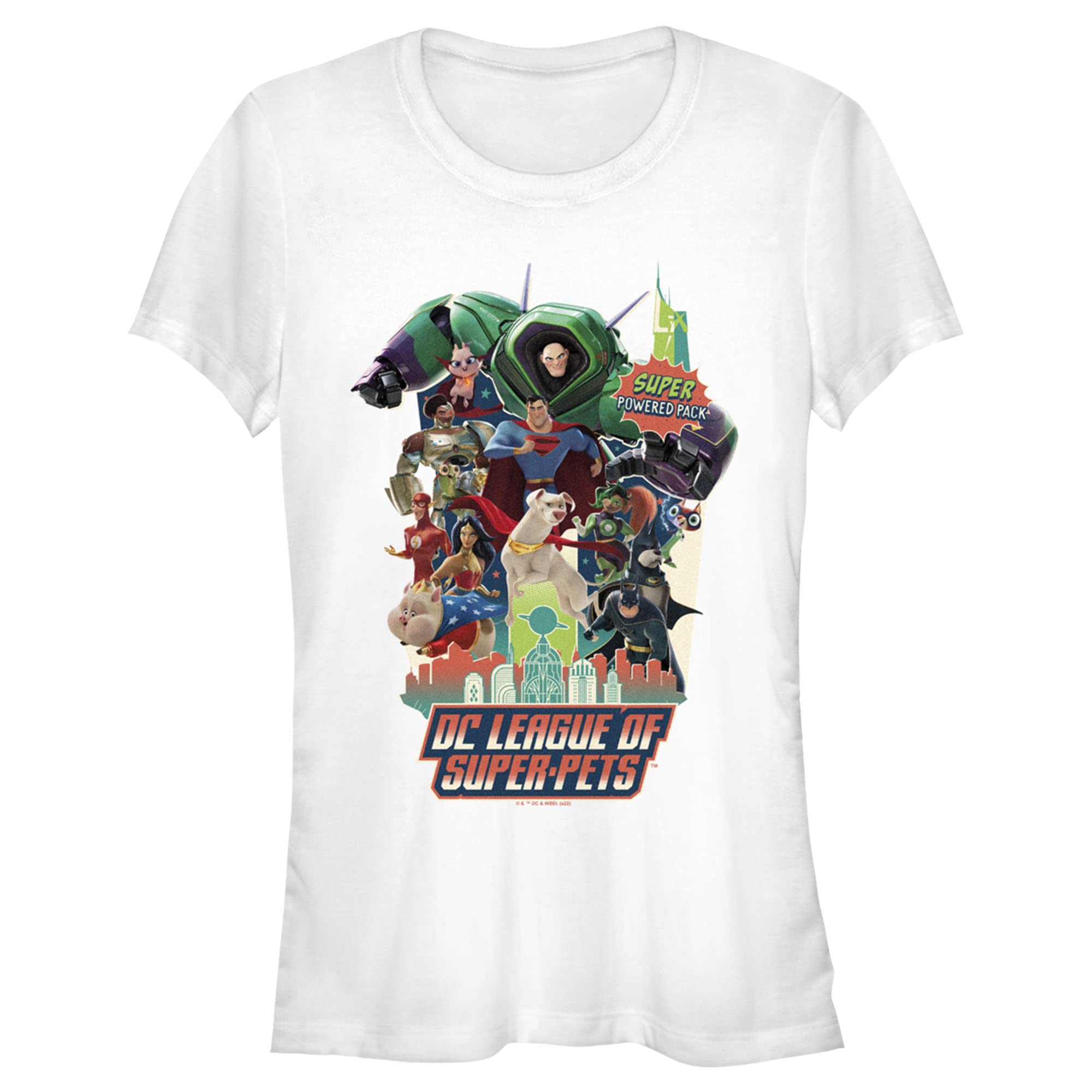 DC Super-Pets Character T-Shirt for Kids - Fun Superhero Outfit