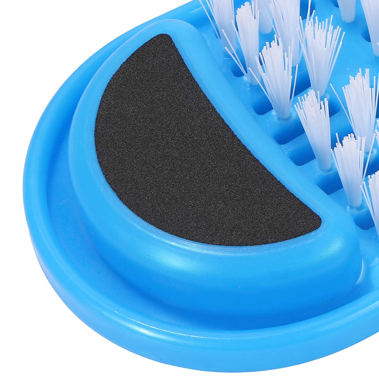 Evermarket Magic Feet Cleaner - Exfoliating Foot Scrubber & Massager Slipper for Shower & Spa | Easy Feet Cleaning Brush for Men & Women | Blue (1 Piece) | Perfect for Home Pedicure & Relaxation