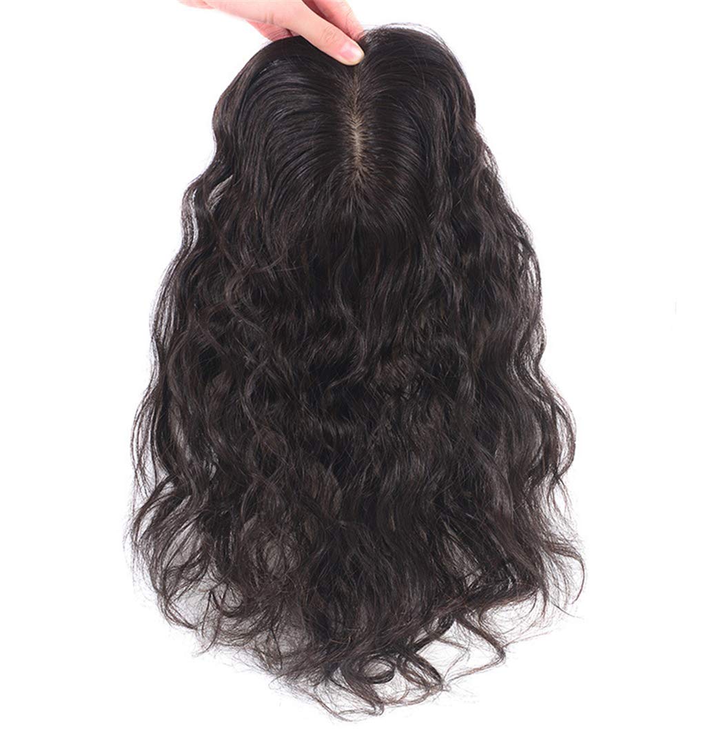 Handmade Human Hair Topper for Women - 14