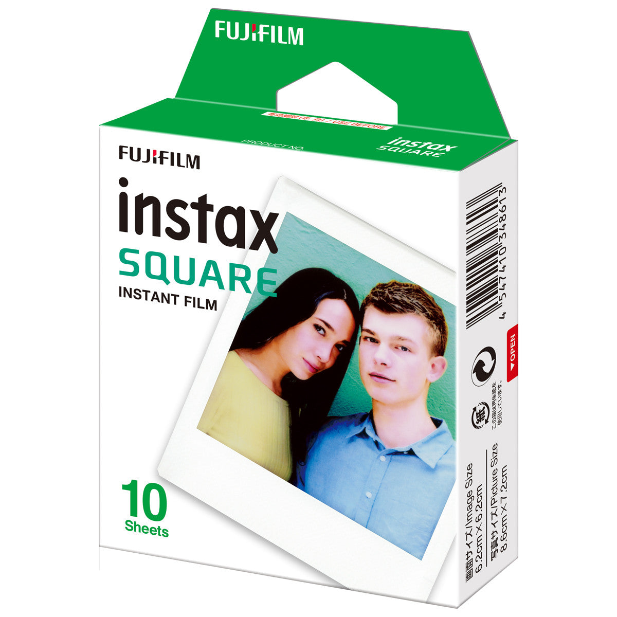 Fujifilm INSTAX Square Film (10 Exposures) - Instant Camera Film for Square Format Photos | Perfect for Parties, Travel & Memory Keeping