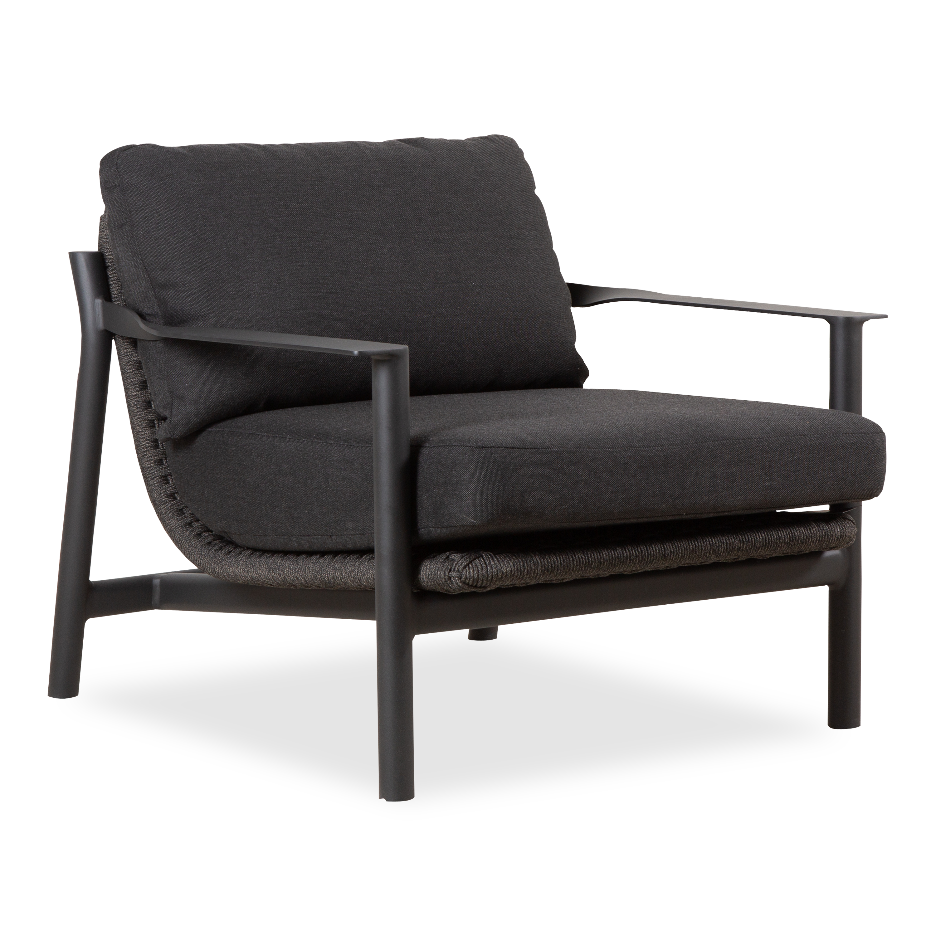 Oliver Lounge Chair - Modern Comfortable Recliner for Living Room, Office & Reading Nook - Premium Fabric Upholstered Armchair with Ergonomic Support