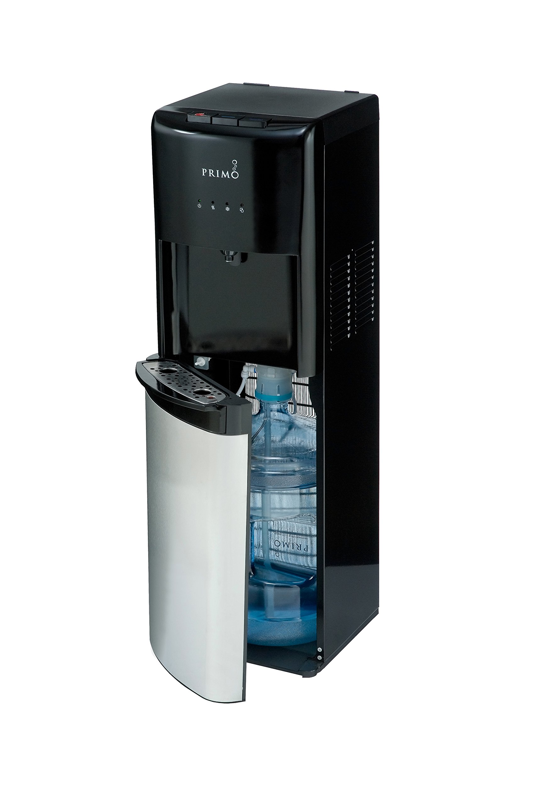 Primo Stainless Steel Bottom Load Water Cooler Dispenser - Hot, Cold & Cool Water Dispenser for Home, Office & Gym | Energy Efficient & Space Saving Design