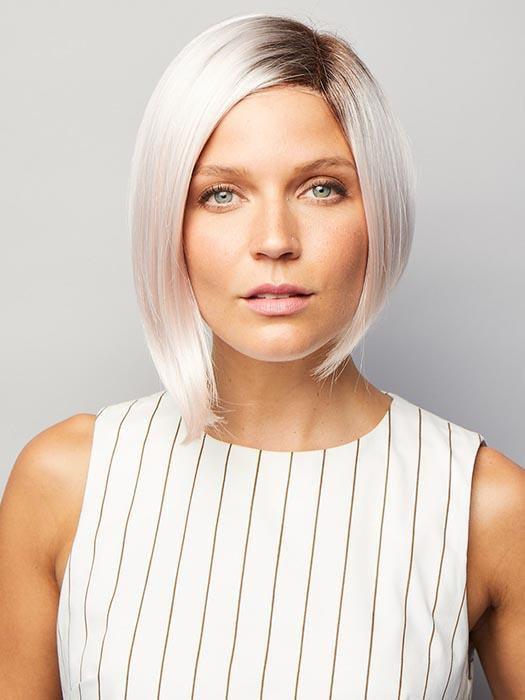Faith Synthetic Lace Front Wig with Mono Part - Soft & Natural Looking Human Hair Wig for Women | Perfect for Daily Wear, Cosplay & Special Occasions
