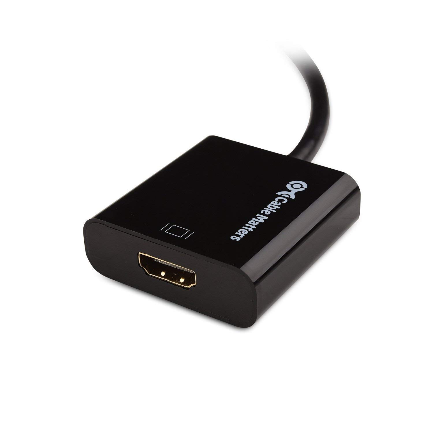 Active DisplayPort to HDMI Adapter 4K 60Hz with Eyefinity Technology & USB C to HDMI Cable 6ft - Dual Monitor Setup for Gaming, Home Theater, and Office Workstations