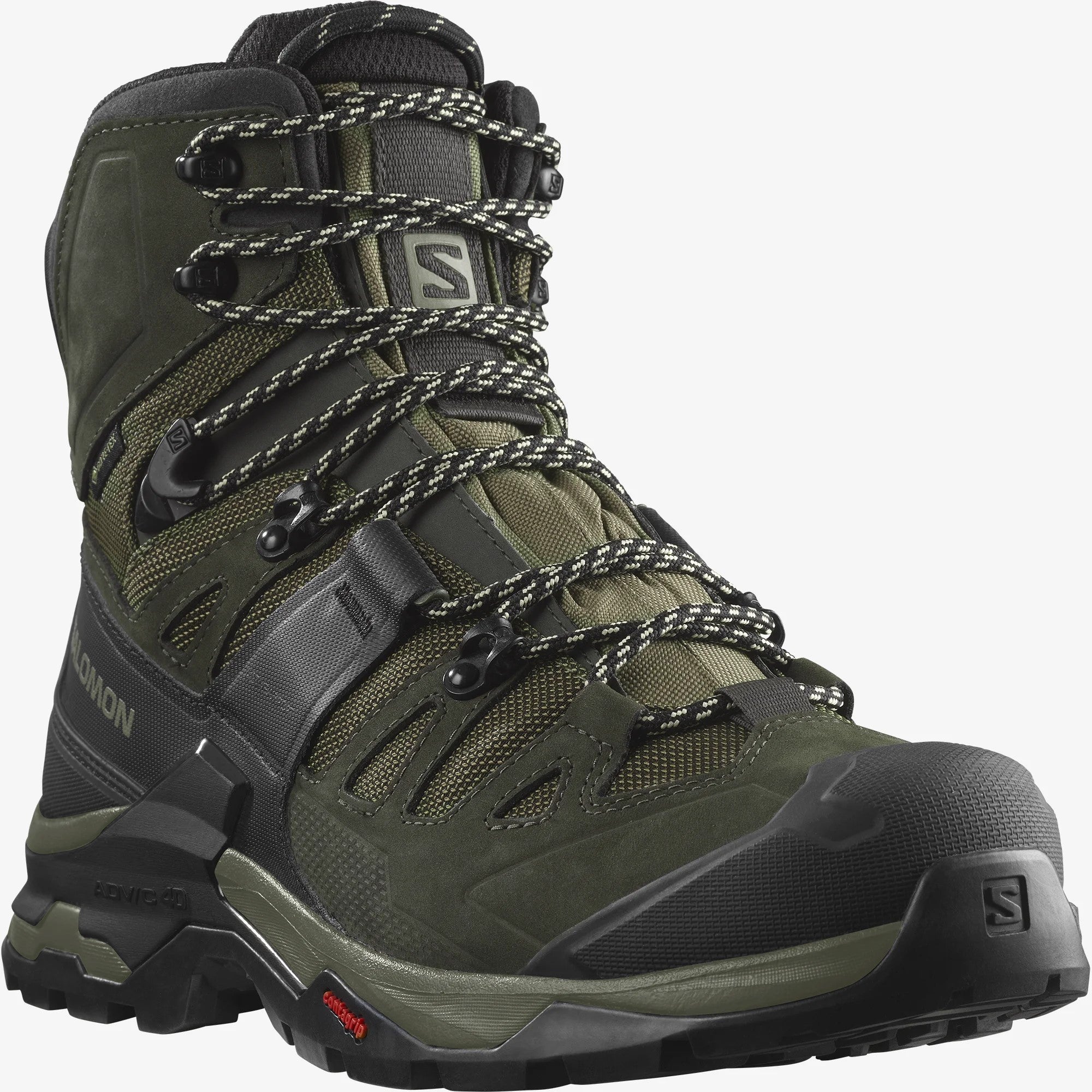 Salomon Men's Quest 4 GTX Hiking Boots - Waterproof & Durable Outdoor Shoes for Men - Perfect for Mountain Trekking, Backpacking & Trail Running