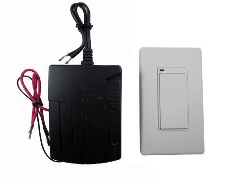 Tjernlund SWS Wireless Wall Switch for AireShare Transfer Fans & Exhaust Fans - Easy Remote Control for Home, Garage & Workshop Ventilation