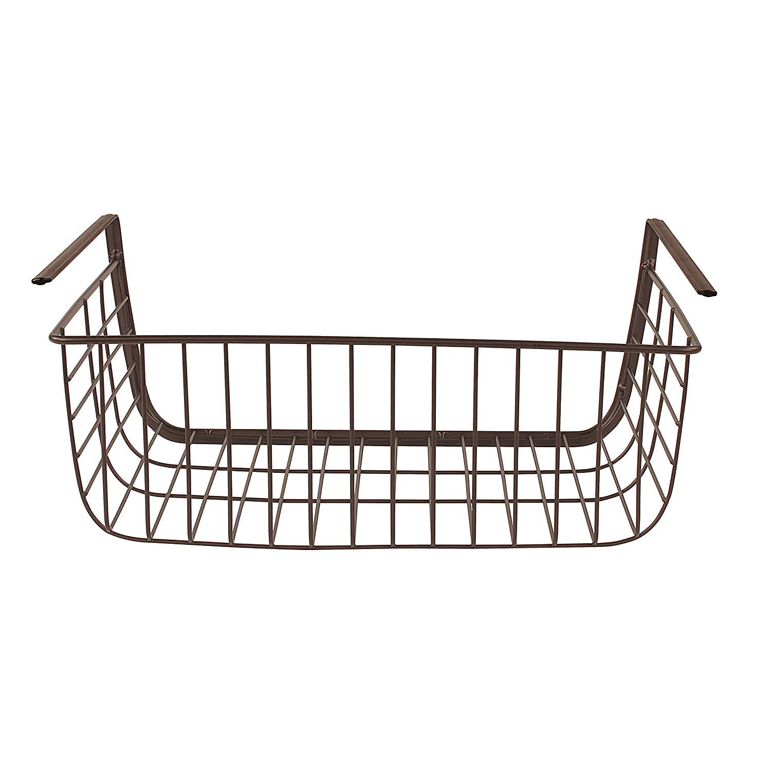 Spectrum Diversified Ashley Small Storage Shelf - Bronze (61724) | Kitchen Cabinet & Pantry Organizer, Bathroom Storage Basket | Perfect for Home, Office & Dorm Organization